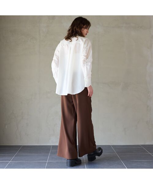 R-ISM / リズム その他パンツ | 【人気シルエット・洗える・S/M/Lサイズあり】ベーシックワイドパンツ | 詳細8