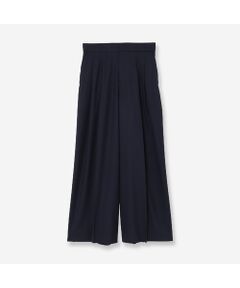 R-ISM / リズム その他パンツ | 【洗える・S/M/Lサイズあり】ツイルストレッチタックワイドパンツ