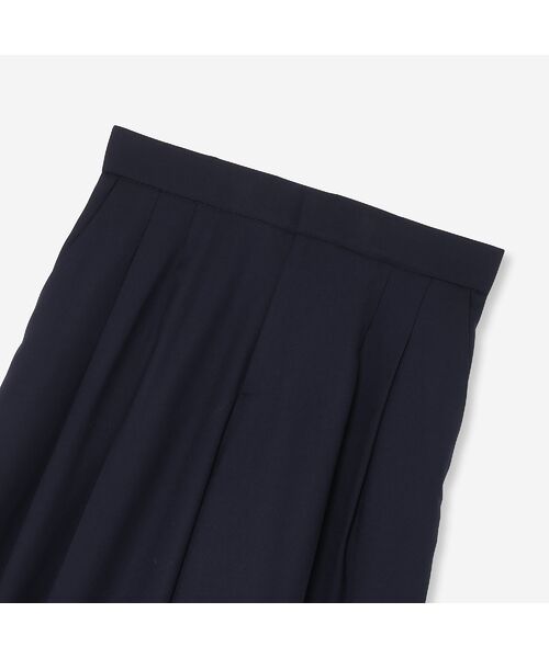 R-ISM / リズム その他パンツ | 【洗える・S/M/Lサイズあり】ツイルストレッチタックワイドパンツ | 詳細7