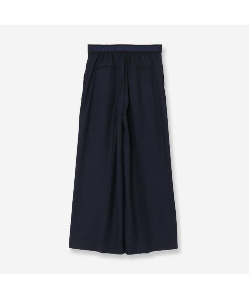 R-ISM / リズム その他パンツ | 【洗える・S/M/Lサイズあり】ツイルストレッチタックワイドパンツ | 詳細8