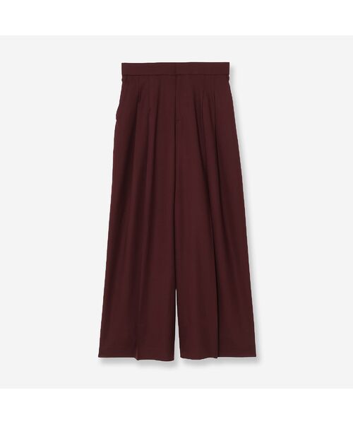 R-ISM / リズム その他パンツ | 【洗える・S/M/Lサイズあり】ツイルストレッチタックワイドパンツ | 詳細10