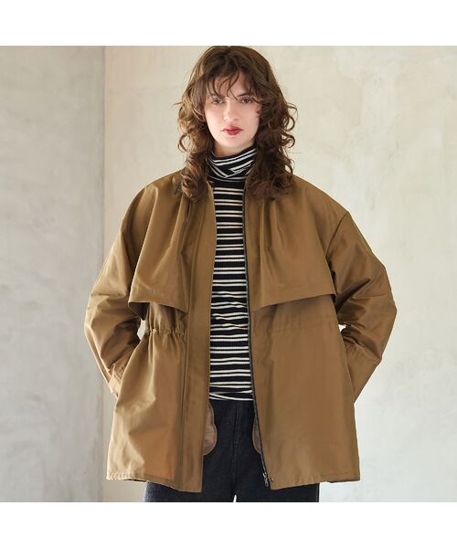 R-ISM / リズム ミリタリージャケット・コート | 【撥水加工・透湿素材】シャンブレータフタブルゾン | 詳細1