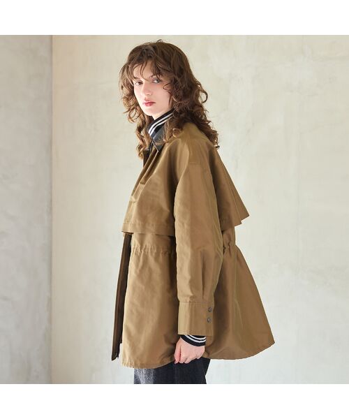 R-ISM / リズム ミリタリージャケット・コート | 【撥水加工・透湿素材】シャンブレータフタブルゾン | 詳細3