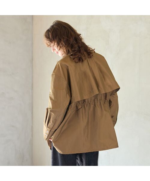 R-ISM / リズム ミリタリージャケット・コート | 【撥水加工・透湿素材】シャンブレータフタブルゾン | 詳細4