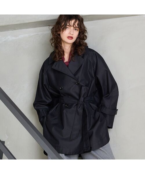 R-ISM / リズム トレンチコート | 【撥水加工】ケープショートトレンチ | 詳細6