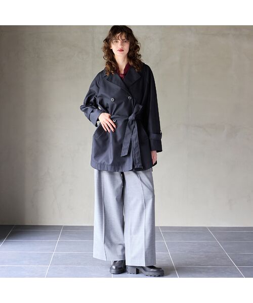 R-ISM / リズム トレンチコート | 【撥水加工】ケープショートトレンチ | 詳細16