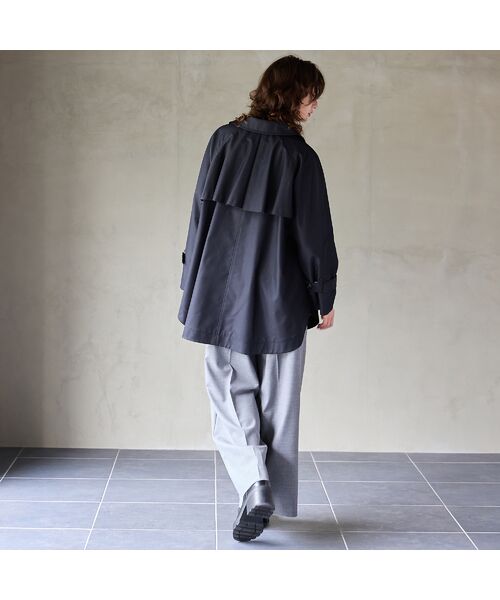 R-ISM / リズム トレンチコート | 【撥水加工】ケープショートトレンチ | 詳細18