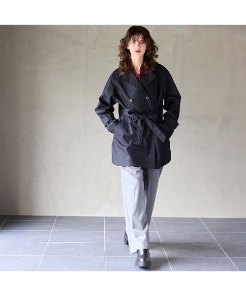 R-ISM / リズム トレンチコート | 【撥水加工】ケープショートトレンチ | 詳細20