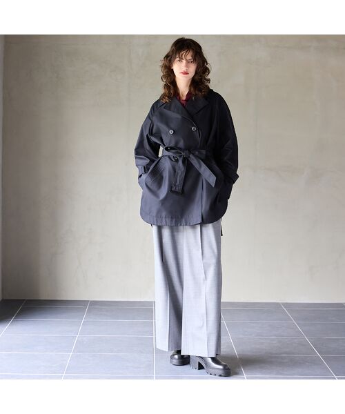 R-ISM / リズム トレンチコート | 【撥水加工】ケープショートトレンチ | 詳細21