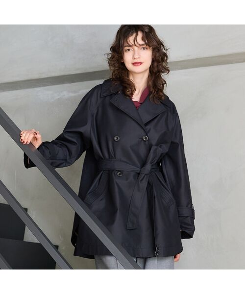R-ISM / リズム トレンチコート | 【撥水加工】ケープショートトレンチ | 詳細8