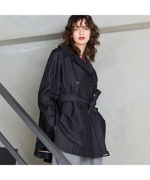 R-ISM / リズム トレンチコート | 【撥水加工】ケープショートトレンチ | 詳細9