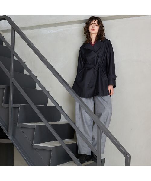 R-ISM / リズム トレンチコート | 【撥水加工】ケープショートトレンチ | 詳細11