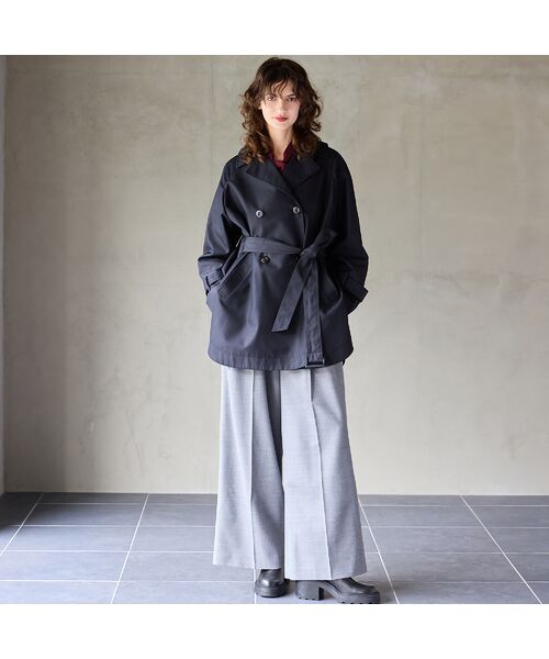 R-ISM / リズム トレンチコート | 【撥水加工】ケープショートトレンチ | 詳細13
