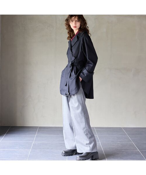 R-ISM / リズム トレンチコート | 【撥水加工】ケープショートトレンチ | 詳細14