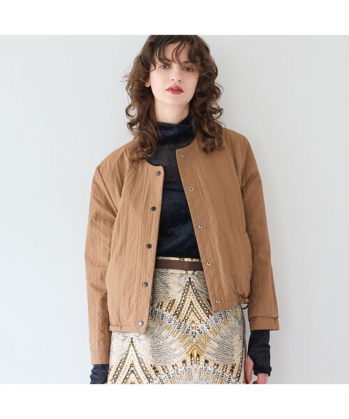 R-ISM / リズム ノーカラージャケット | 【リバーシブル】シープレザーリバージャケット | 詳細14