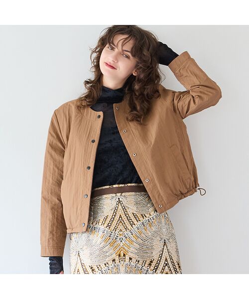 R-ISM / リズム ノーカラージャケット | 【リバーシブル】シープレザーリバージャケット | 詳細15