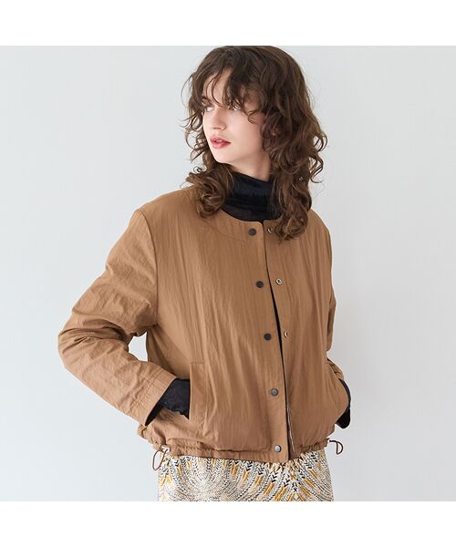 R-ISM / リズム ノーカラージャケット | 【リバーシブル】シープレザーリバージャケット | 詳細16