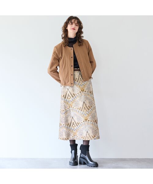 R-ISM / リズム ノーカラージャケット | 【リバーシブル】シープレザーリバージャケット | 詳細17