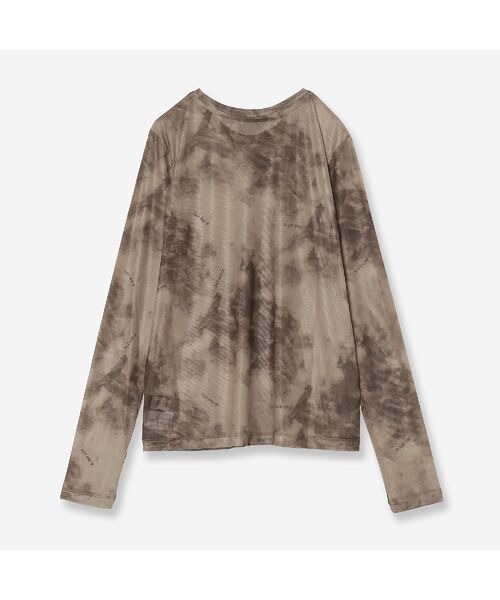 R-ISM / リズム カットソー | 【オリジナルプリント・洗える】チュールプリントカットソー | 詳細1