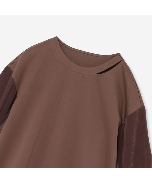 R-ISM / リズム カットソー | 【洗える】コットンポンチスウェット | 詳細1