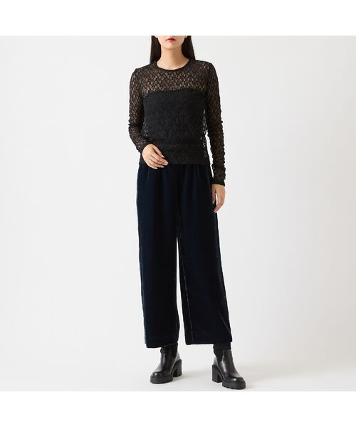 R-ISM / リズム カットソー | 【洗える】ストレッチレースカットソー | 詳細1