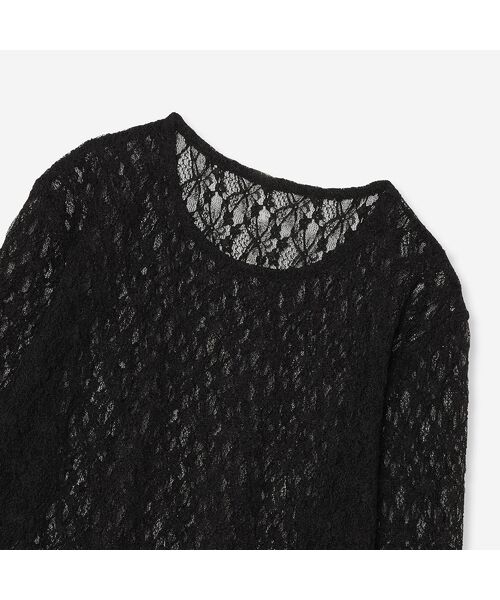 R-ISM / リズム カットソー | 【洗える】ストレッチレースカットソー | 詳細10