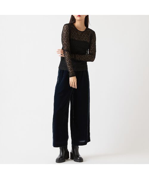 R-ISM / リズム カットソー | 【洗える】ストレッチレースカットソー | 詳細2