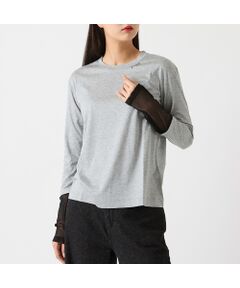 R-ISM / リズム カットソー | 【洗える】R-ISMロゴプリントロンTシャツ