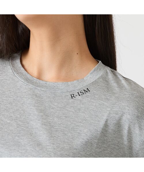 R-ISM / リズム カットソー | 【洗える】R-ISMロゴプリントロンTシャツ | 詳細5