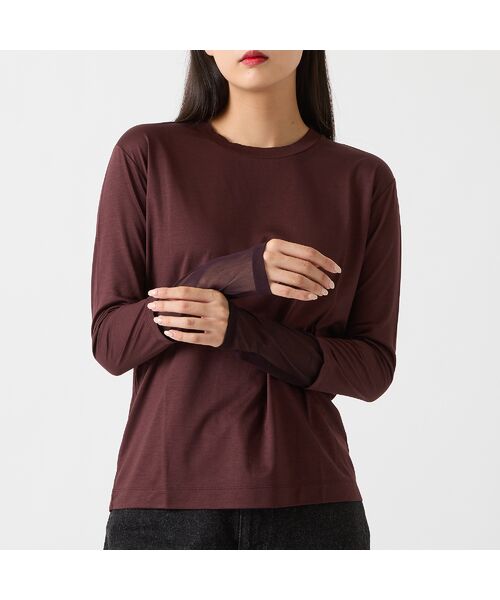 R-ISM / リズム カットソー | 【洗える】R-ISMロゴプリントロンTシャツ | 詳細9