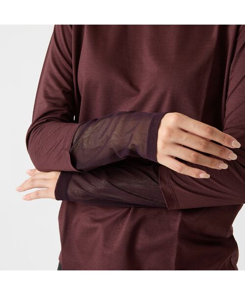 R-ISM / リズム カットソー | 【洗える】R-ISMロゴプリントロンTシャツ | 詳細13