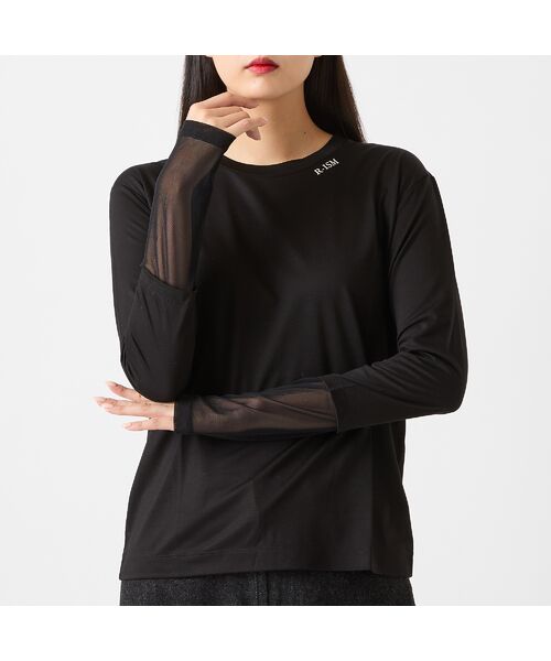 R-ISM / リズム カットソー | 【洗える】R-ISMロゴプリントロンTシャツ | 詳細15