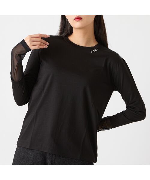 R-ISM / リズム カットソー | 【洗える】R-ISMロゴプリントロンTシャツ | 詳細16