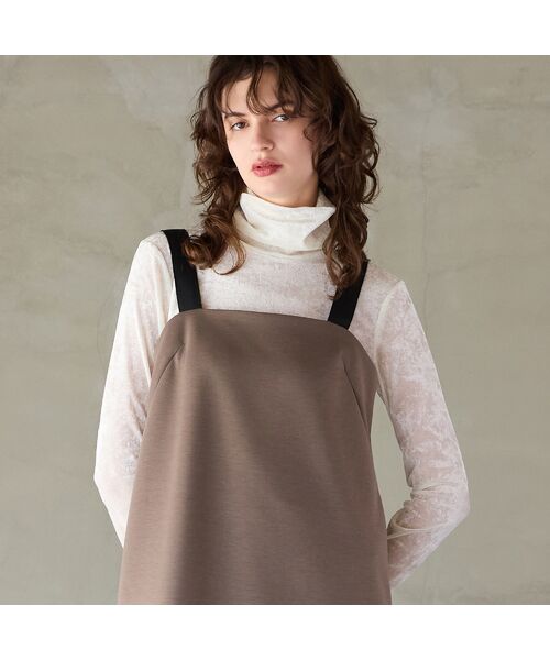 R-ISM/リズム 【洗える】メッシュベロアタートルカットソー オフ 6