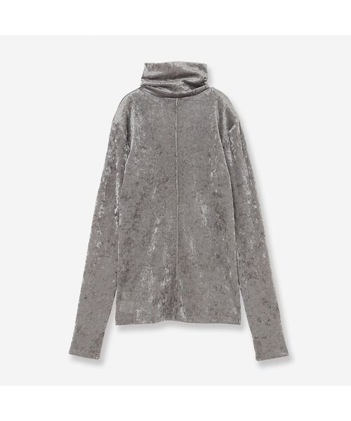 R-ISM / リズム カットソー | 【洗える】メッシュベロアタートルカットソー | 詳細6