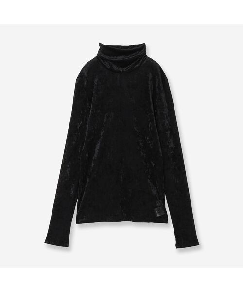 R-ISM / リズム カットソー | 【洗える】メッシュベロアタートルカットソー | 詳細8