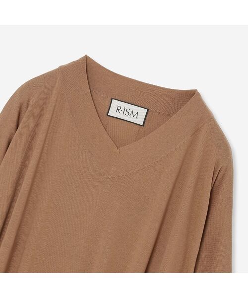 R-ISM / リズム ニット・セーター | 【R-ISM人気アイテム・洗える】ビックシルエットニット | 詳細2