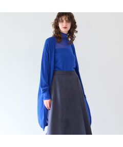 R-ISM / リズム カーディガン・ボレロ | 【アンサンブル対応】シアーロングニットカーディガン