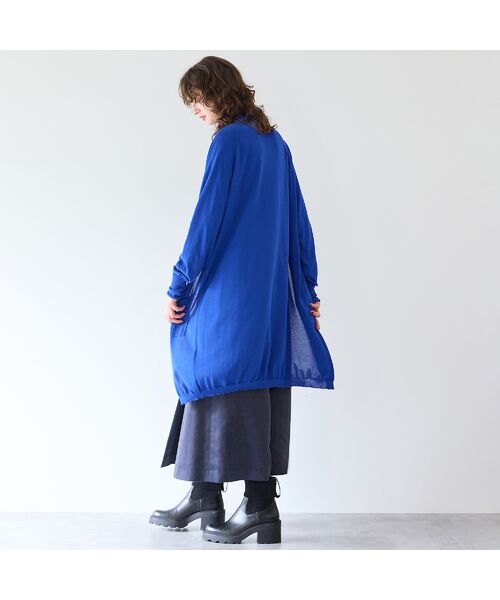 R-ISM / リズム カーディガン・ボレロ | 【アンサンブル対応】シアーロングニットカーディガン | 詳細8