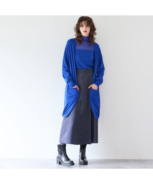 R-ISM / リズム カーディガン・ボレロ | 【アンサンブル対応】シアーロングニットカーディガン | 詳細15