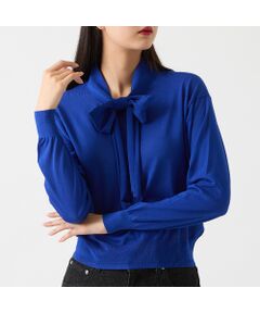 R-ISM / リズム ニット・セーター | 【洗える】ボウタイニットプルオーバー