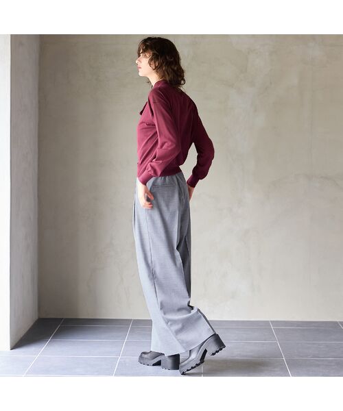 R-ISM / リズム ニット・セーター | 【洗える】ボウタイニットプルオーバー | 詳細5