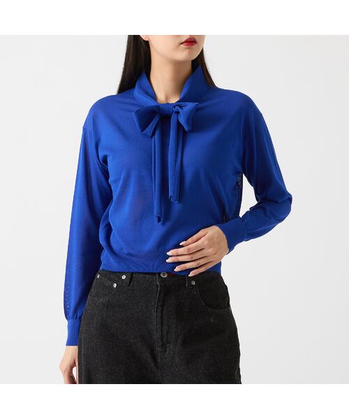 R-ISM / リズム ニット・セーター | 【洗える】ボウタイニットプルオーバー | 詳細11