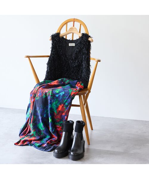 R-ISM / リズム ベスト | 【追加生産】【洗える】フェザーニットファンシーベスト | 詳細14