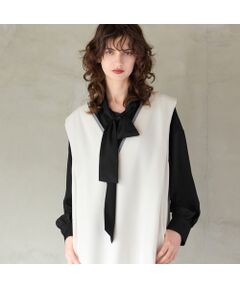 R-ISM / リズム シャツ・ブラウス | 【吸汗速乾・紫外線防止・洗える】ボウタイブラウス