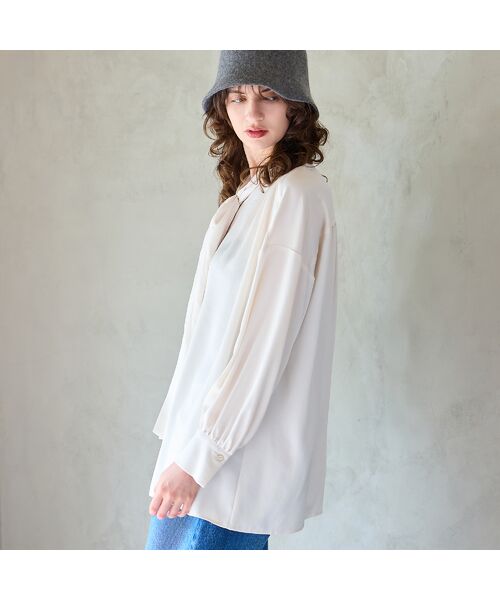 R-ISM / リズム シャツ・ブラウス | 【吸汗速乾・紫外線防止・洗える】ボウタイブラウス | 詳細3