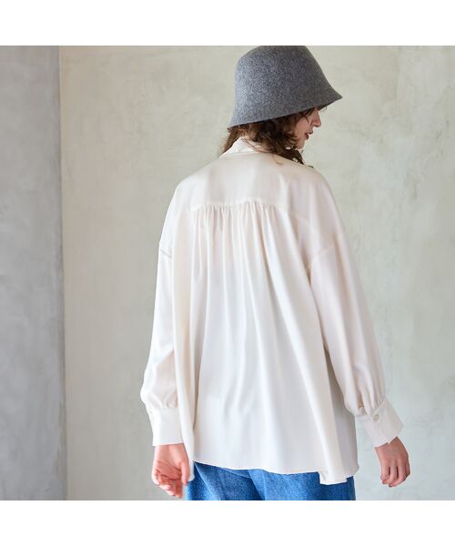 R-ISM / リズム シャツ・ブラウス | 【吸汗速乾・紫外線防止・洗える】ボウタイブラウス | 詳細5