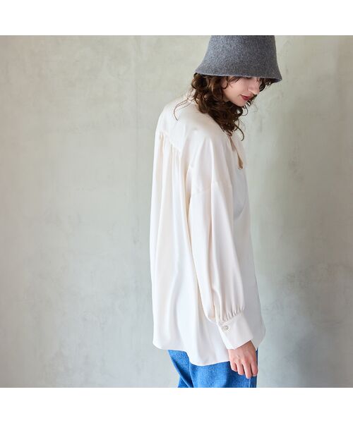 R-ISM / リズム シャツ・ブラウス | 【吸汗速乾・紫外線防止・洗える】ボウタイブラウス | 詳細6