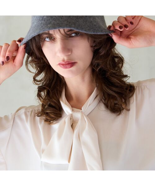 R-ISM / リズム シャツ・ブラウス | 【吸汗速乾・紫外線防止・洗える】ボウタイブラウス | 詳細7