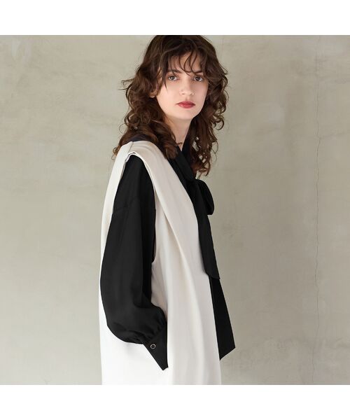 R-ISM / リズム シャツ・ブラウス | 【吸汗速乾・紫外線防止・洗える】ボウタイブラウス | 詳細12